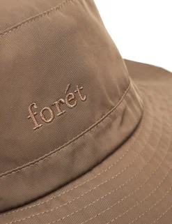 Forét Goods-Abeam Bucket Hat-Brown