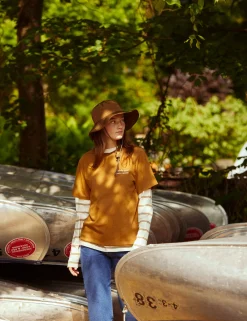 Men Forét Outdoor Goods-Abeam Bucket Hat-Brown