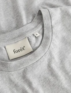 Men Forét T-Shirts-Air T-Shirt-Light Grey Melange