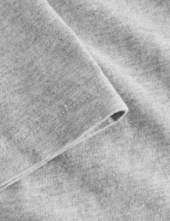 Men Forét T-Shirts-Air T-Shirt-Light Grey Melange