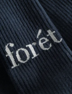 Forét Goods-Alone Socks 2-Pack-Navy/Cloud