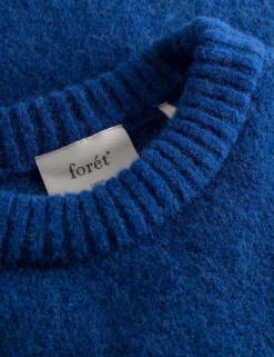 Men Forét Sweatshirts-Alpine Knit-Blue