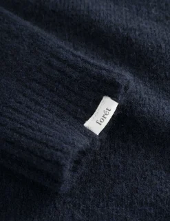 Men Forét Sweatshirts-Alpine Knit-Navy