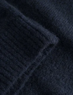 Men Forét Sweatshirts-Alpine Knit-Navy