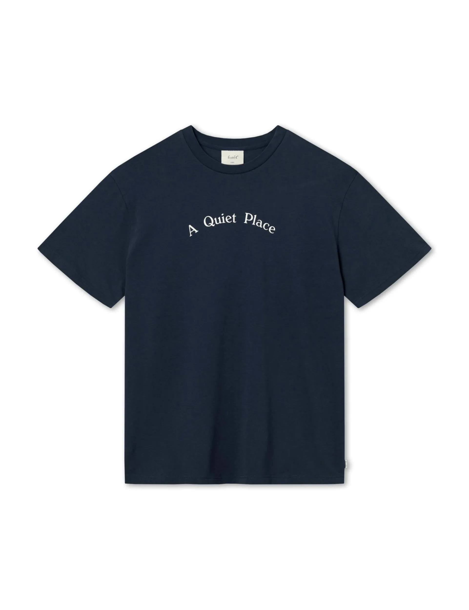 Men Forét T-Shirts-Alvar Aqp T-Shirt-Navy
