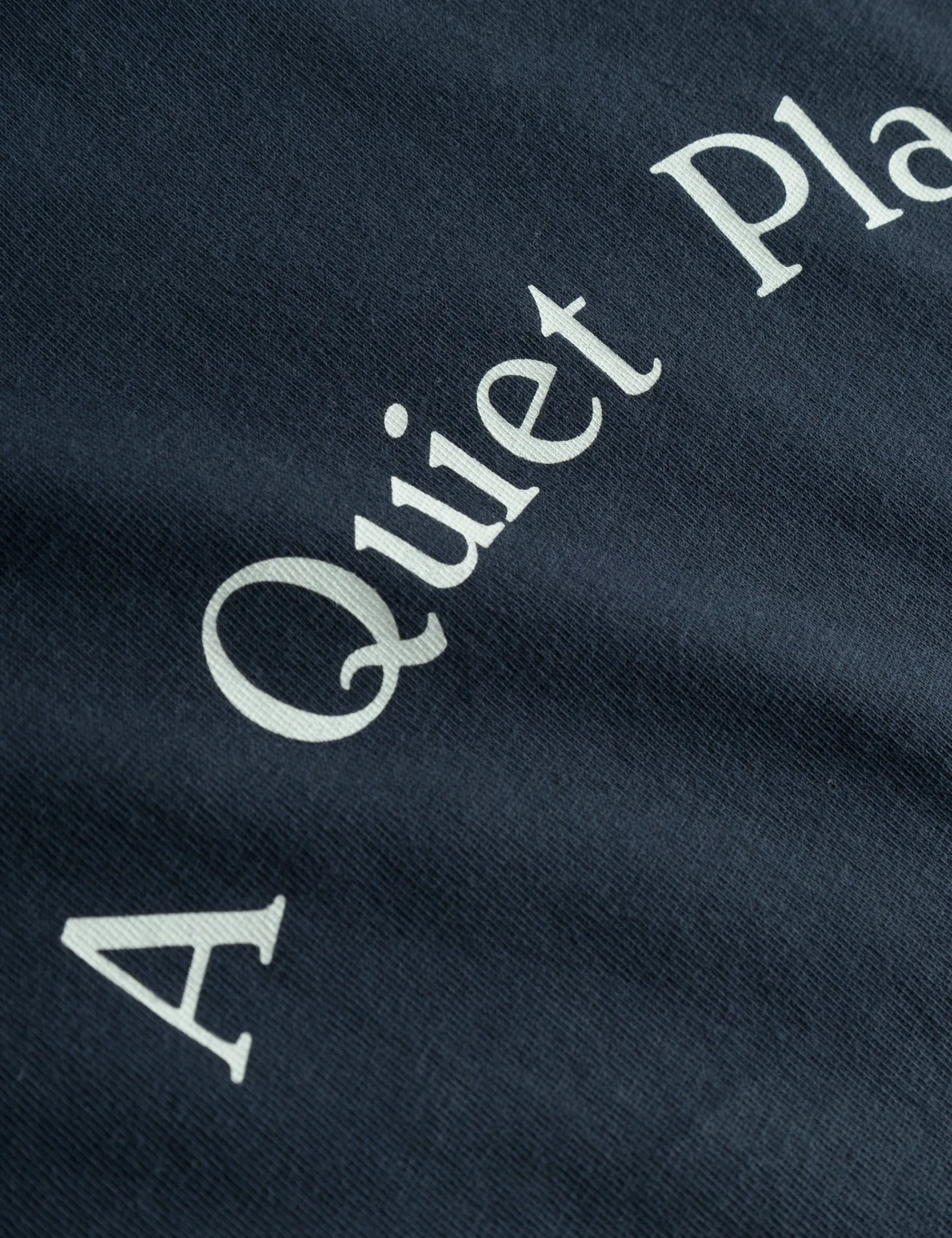 Men Forét T-Shirts-Alvar Aqp T-Shirt-Navy