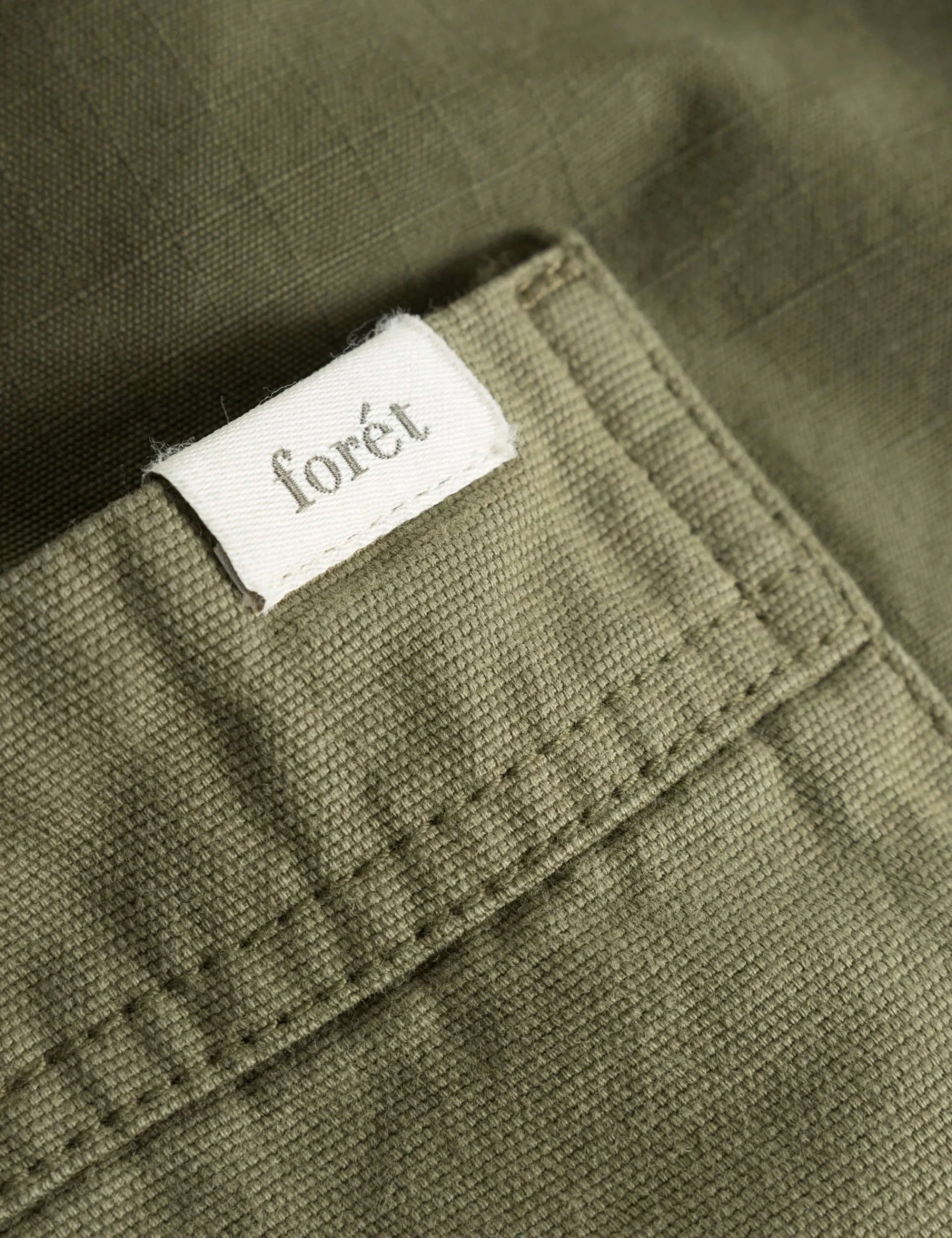 Men Forét Overshirts-Amble Overshirt-Army