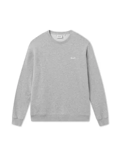 Men Forét Sweatshirts-Ash Sweatshirt-Light Grey Melange