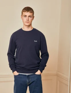 Men Forét Sweatshirts-Ash Sweatshirt-Navy