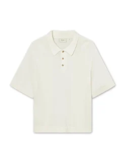 Men Forét Knitwear-Astern Short Sleeve-Cloud