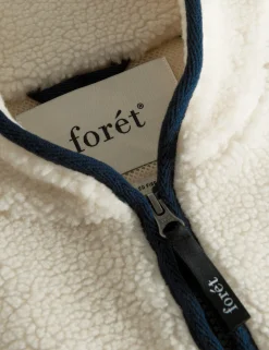 Men Forét Vests-Astro Sherpa Vest-Cloud/Brick