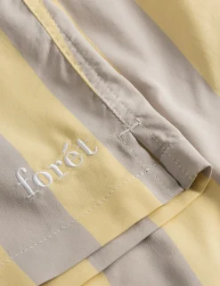 Men Forét Shorts-Away Swimshorts-Dusty Yellow/Khaki