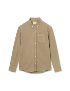 Men Forét Shirts-Beam Ripstop Shirt-Corn