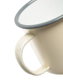 Men Forét Outdoor Goods-Bean Enamel Mug-Cloud