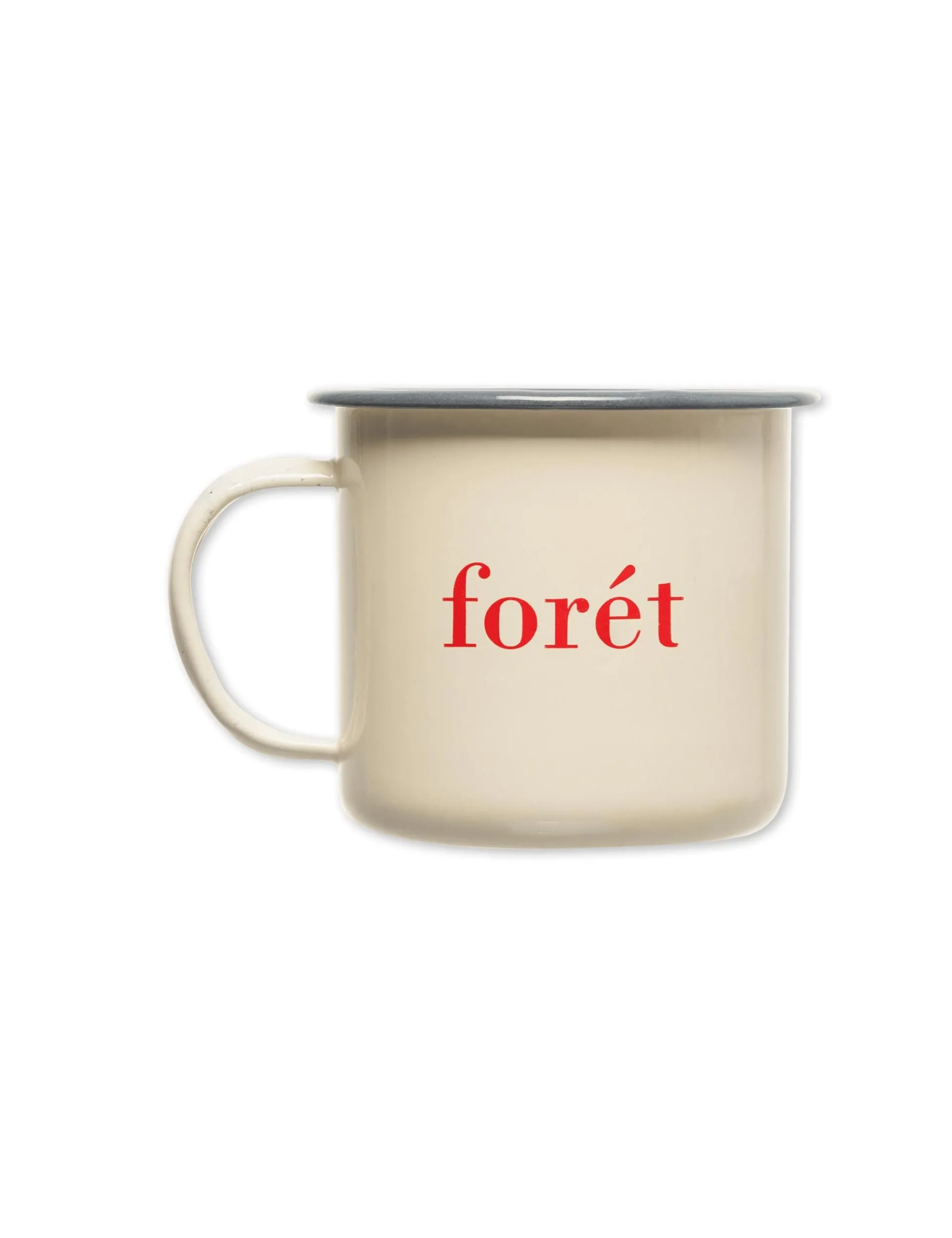 Men Forét Accessories-Bean Enamel Mug-Cloud