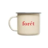 Forét Goods-Bean Enamel Mug-Cloud