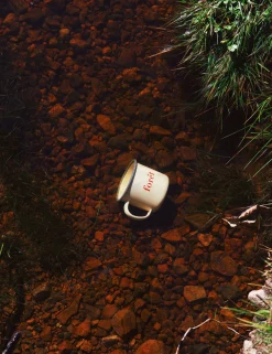 Forét Goods-Bean Enamel Mug-Cloud