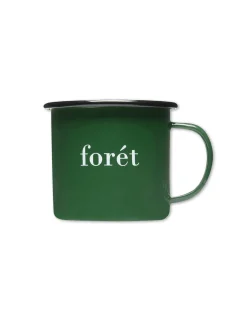 Forét Goods-Bean Enamel Mug-Dark Green