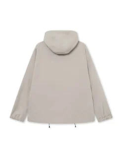 Men Forét Jackets-Blade Shell Jacket-Chalk