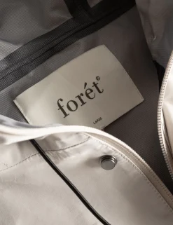 Men Forét Jackets-Blade Shell Jacket-Chalk