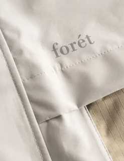 Men Forét Jackets-Blade Shell Jacket-Chalk