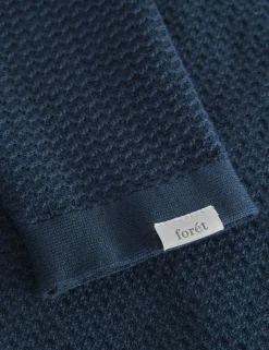 Men Forét Sweatshirts-Boat Knit-Navy