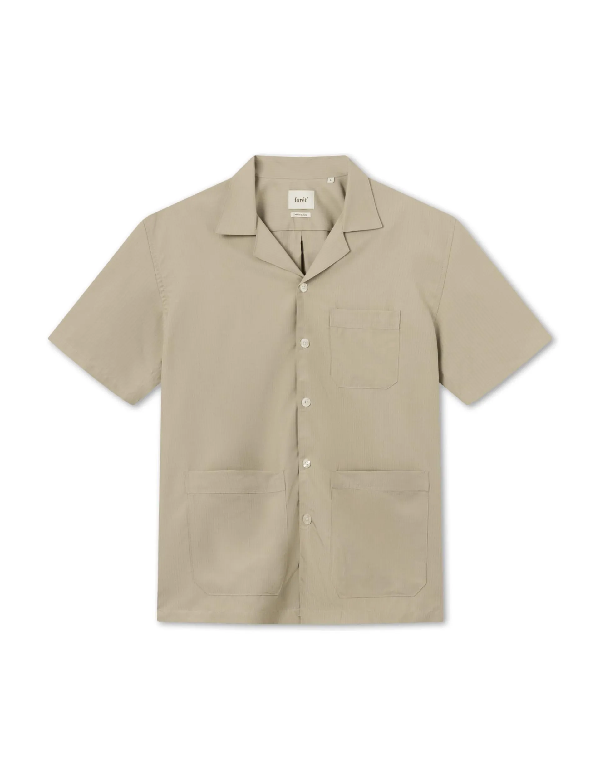 Men Forét Shirts-Bocchia Shirt-Khaki