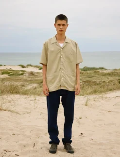 Men Forét Shirts-Bocchia Shirt-Khaki