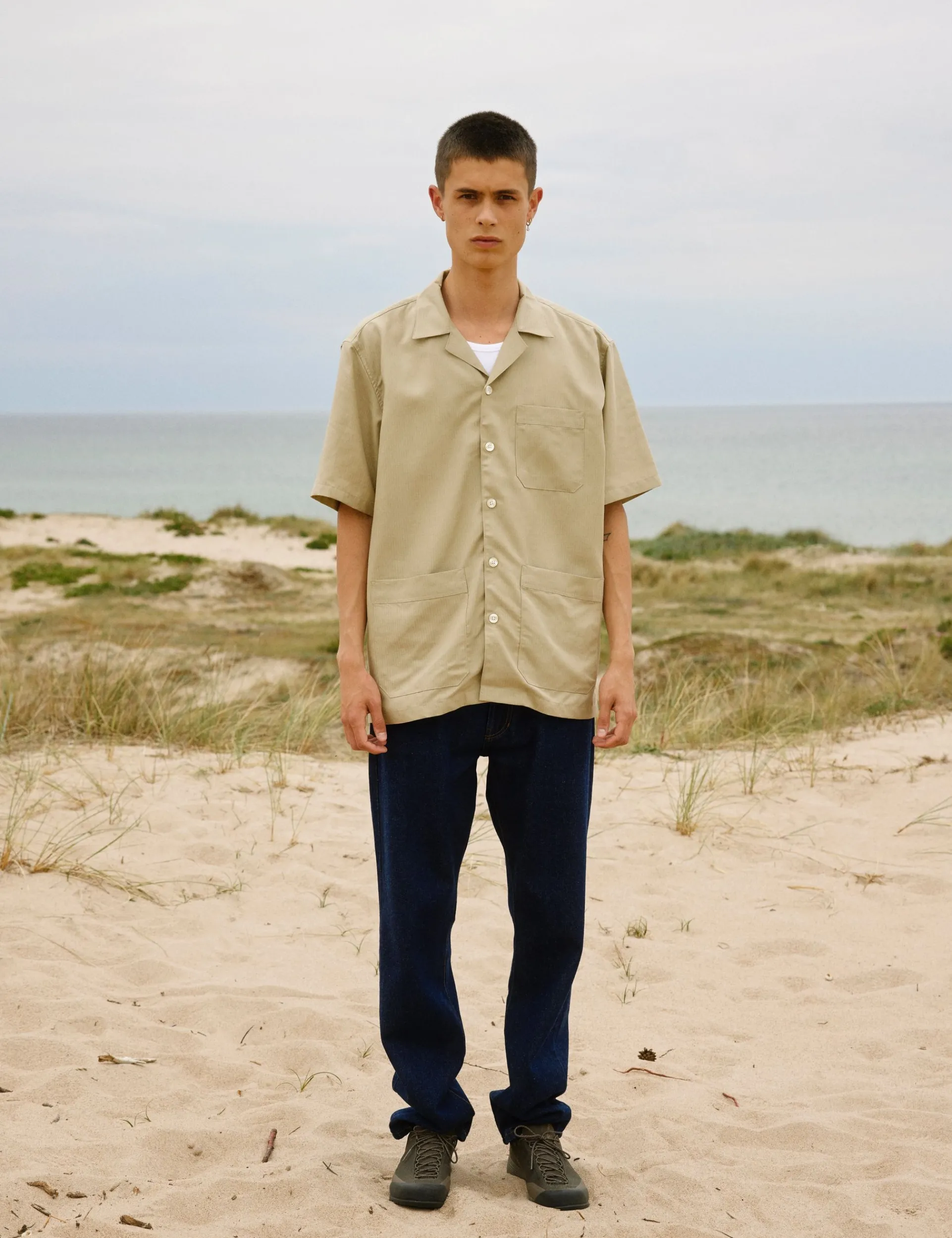 Men Forét Shirts-Bocchia Shirt-Khaki