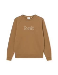 Men Forét Sweatshirts-Border Sweatshirt-Rubber/Cloud