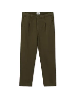 Men Forét Pants-Brook Chino-Army