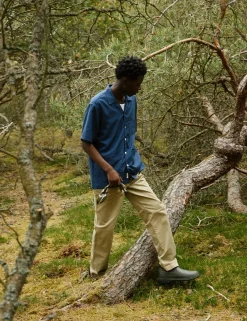 Men Forét Pants-Brook Chino-Khaki