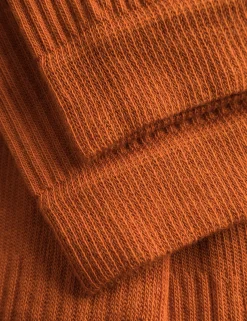 Forét Goods-Camino Socks 2-Pack-Burnt Orange/Cloud
