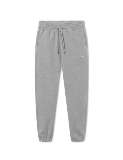 Men Forét Pants-Cattle Sweatpants-Light Grey Mel