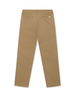 Men Forét Pants-Clay Herringbone Pants-Khaki