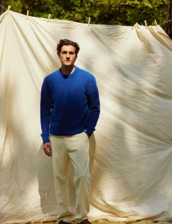 Men Forét Pants-Clay Pants-Cream Corduroy