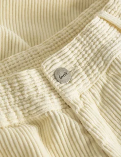 Men Forét Pants-Clay Pants-Cream Corduroy