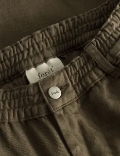 Men Forét Pants-Clay Pants-Stone Twill