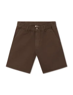 Men Forét Shorts-Clay Shorts-Deep Brown