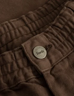 Men Forét Shorts-Clay Shorts-Deep Brown