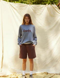 Men Forét Shorts-Clay Shorts-Deep Brown