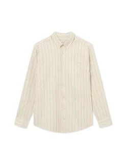 Men Forét Shirts-Crest Dove Shirt-Rubber Stripe
