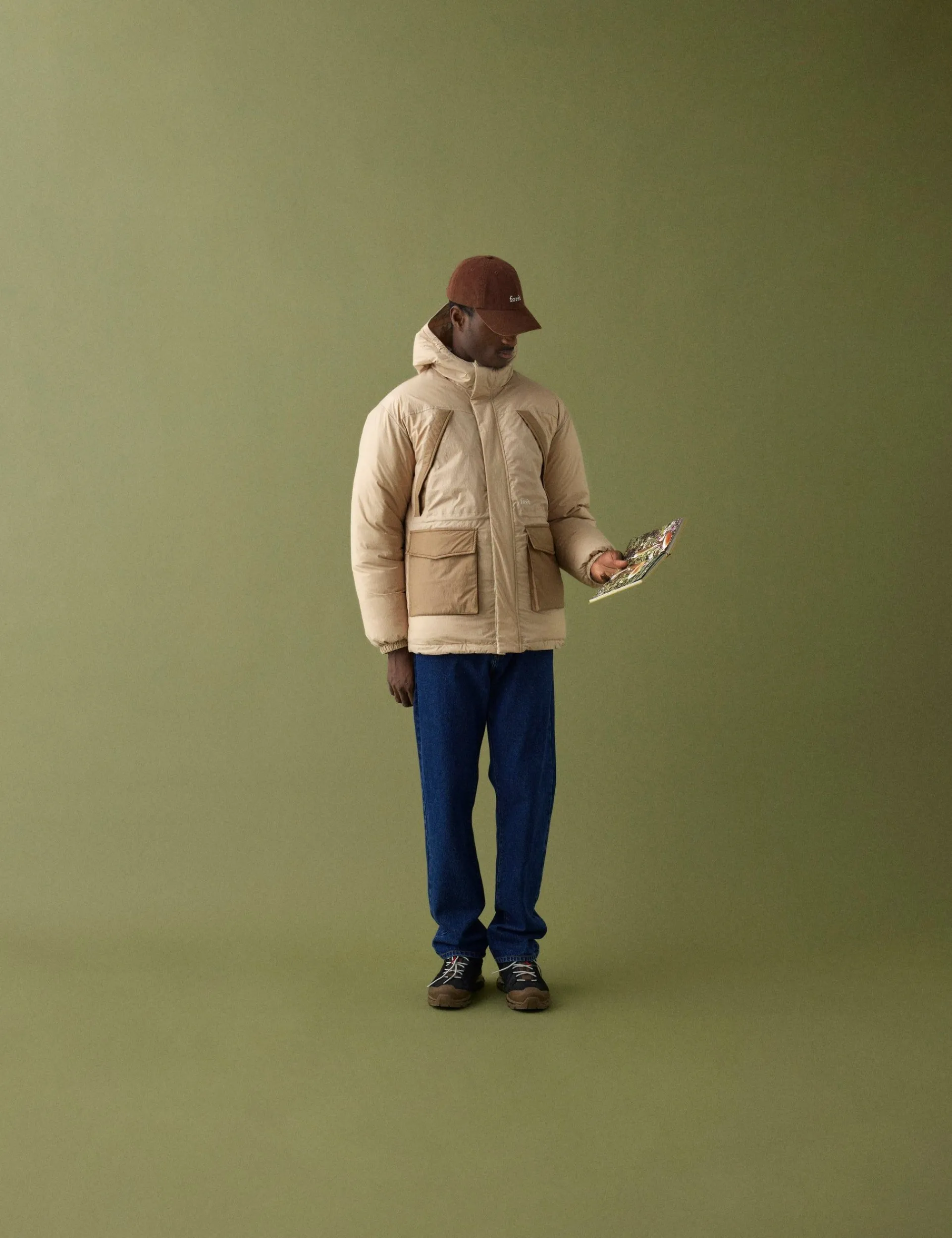 Men Forét Jackets-Dawdle Jacket-Corn