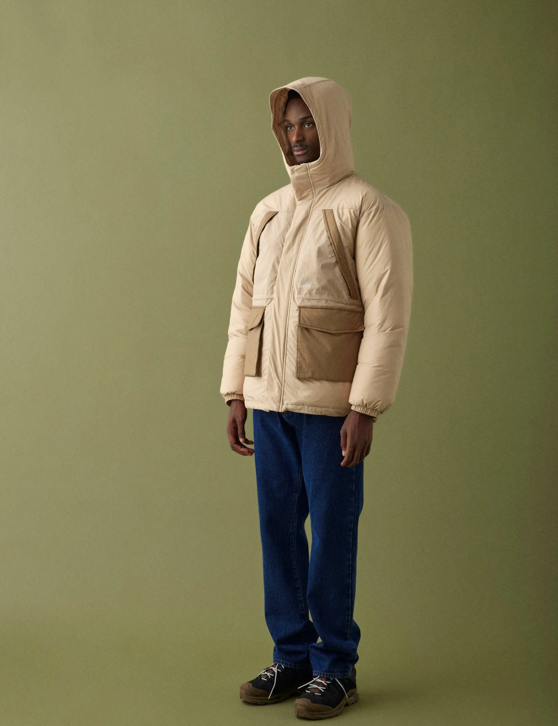 Men Forét Jackets-Dawdle Jacket-Corn