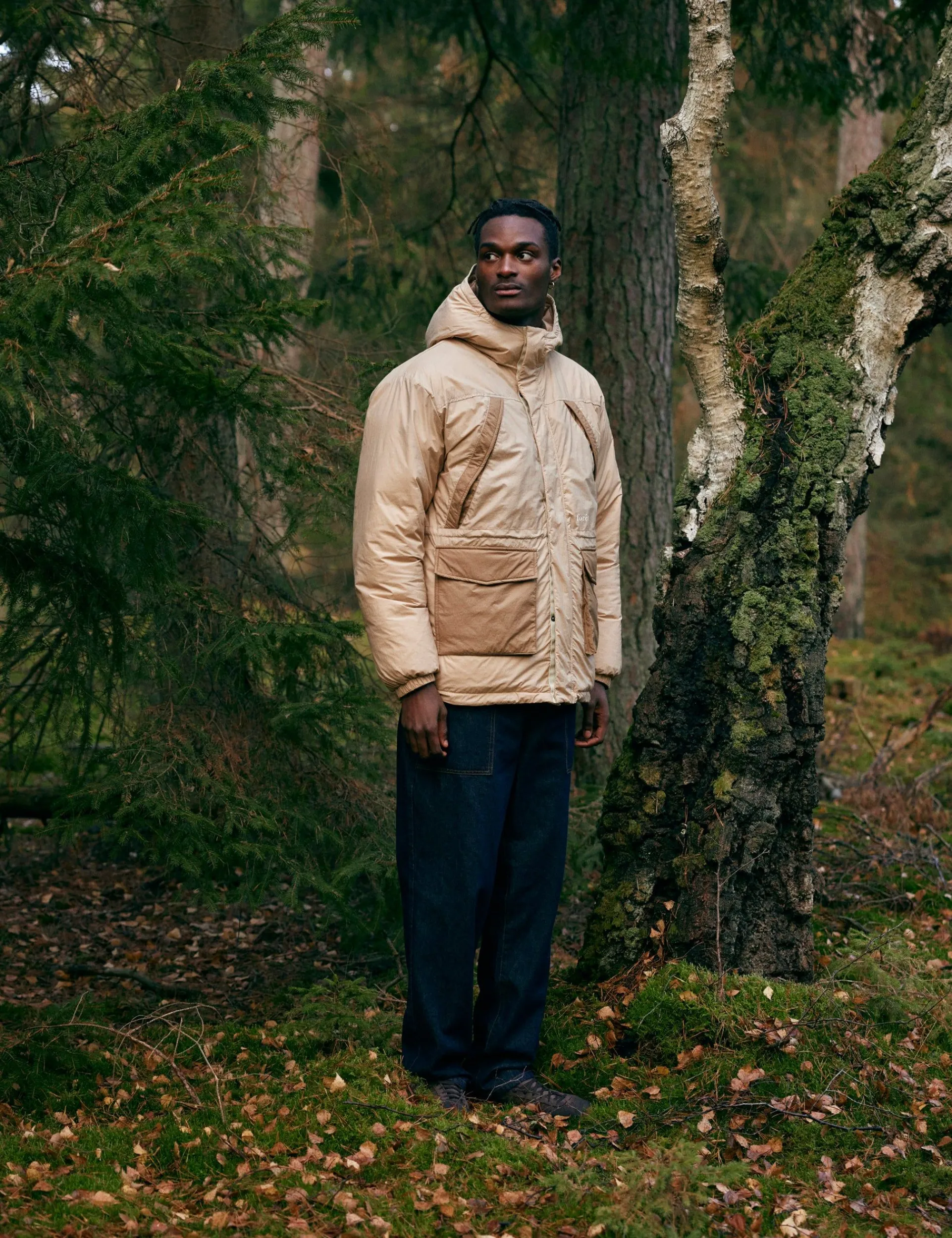 Men Forét Jackets-Dawdle Jacket-Corn