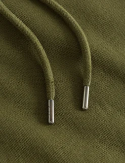Men Forét Sweatshirts-Deer Hoodie-Army