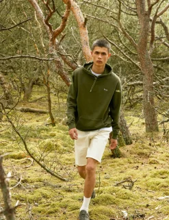 Men Forét Hoodies-Deer Hoodie-Army