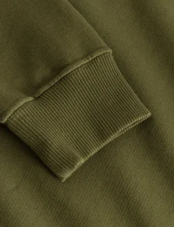 Men Forét Hoodies-Deer Hoodie-Army