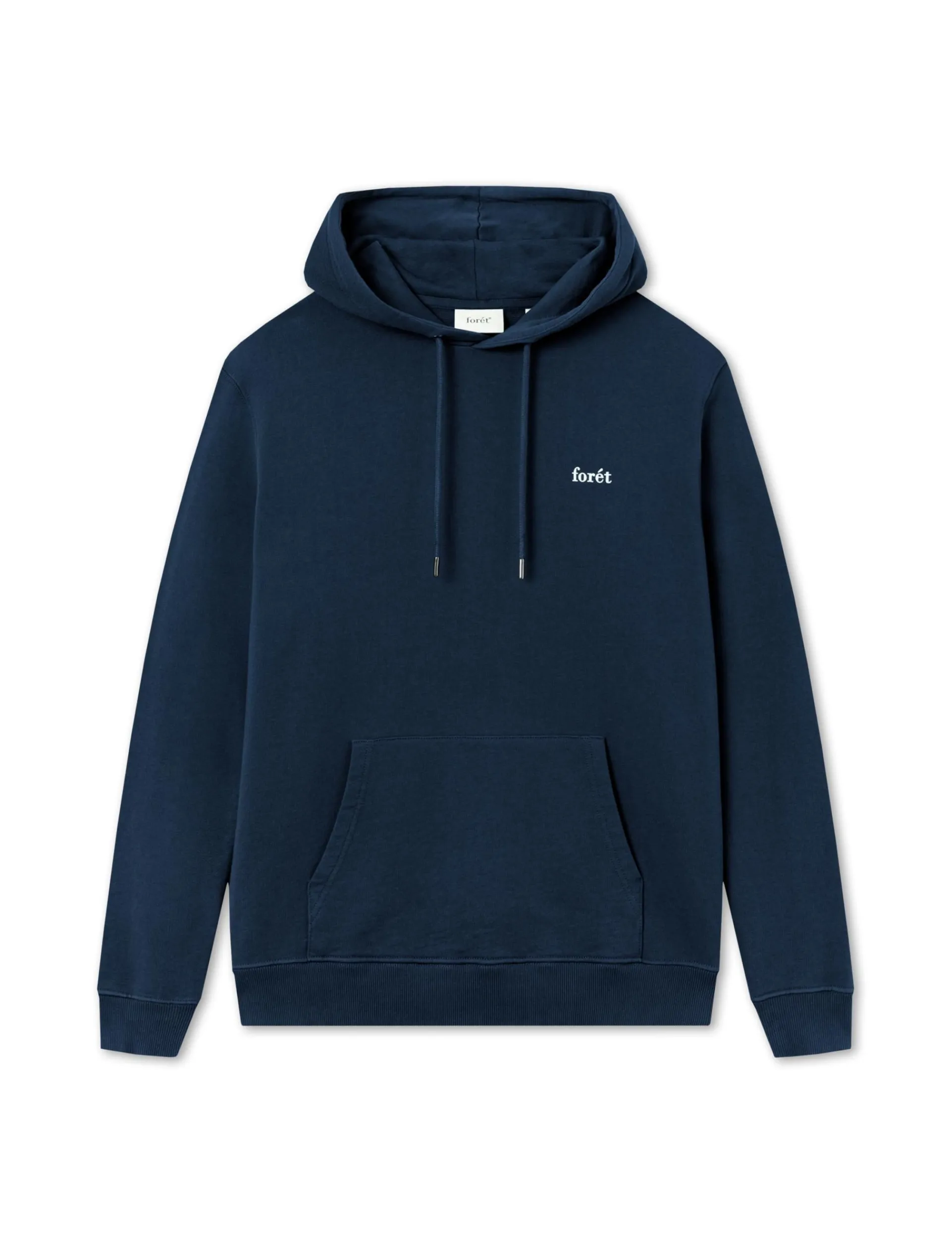 Men Forét Sweatshirts-Deer Hoodie-Navy
