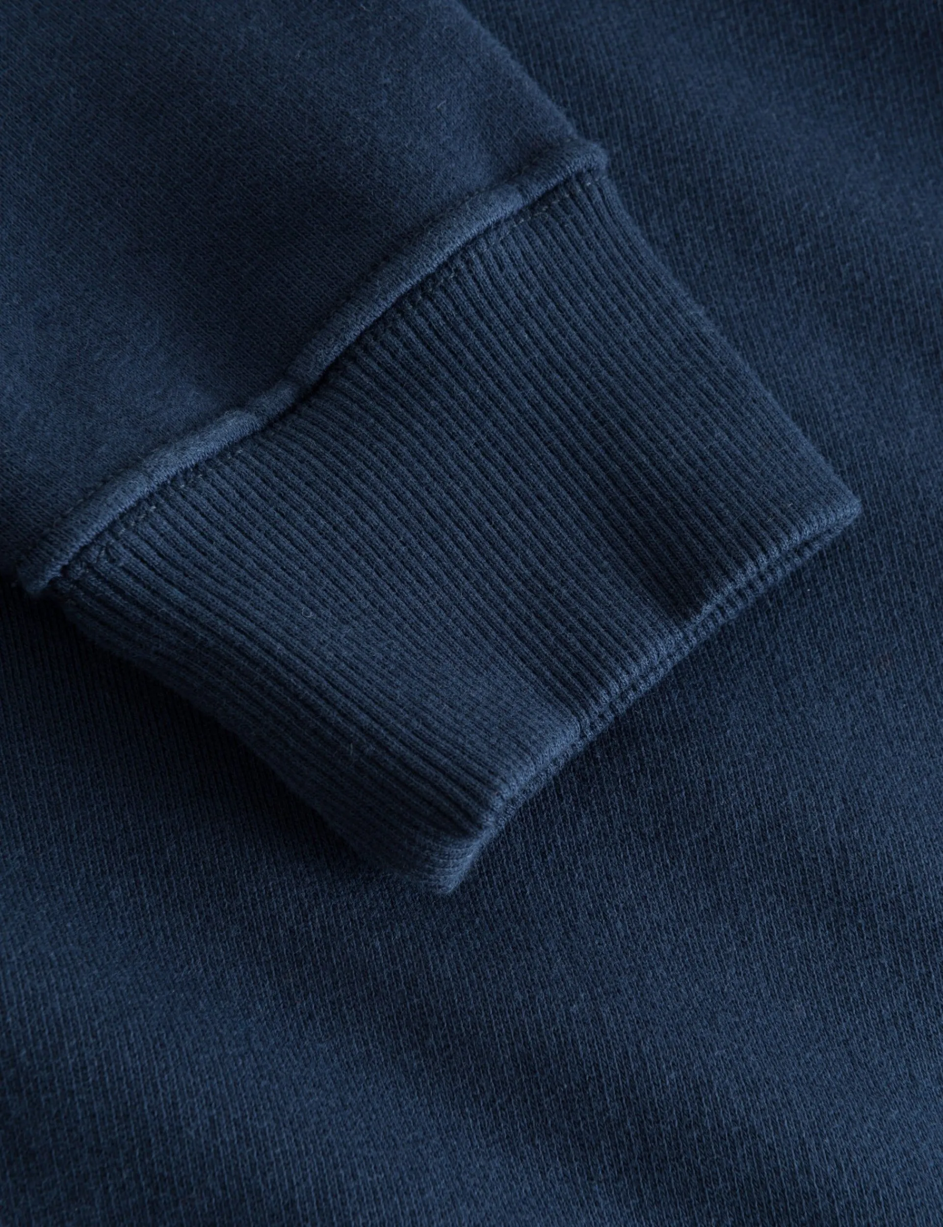 Men Forét Sweatshirts-Deer Hoodie-Navy
